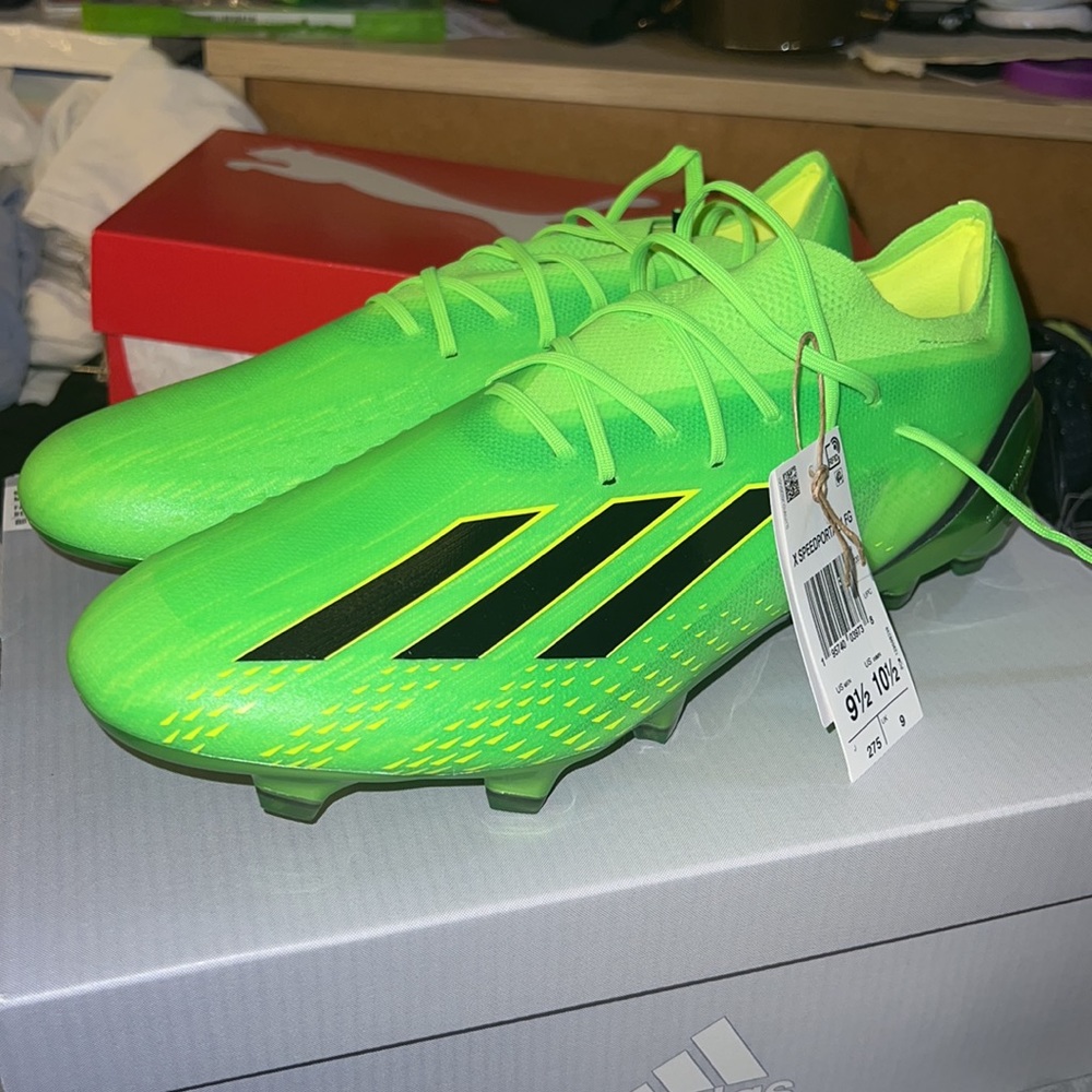 Adidas speedportal. 1 FG cleats